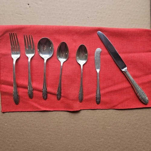 Gorham Lyric Sterling Silver Flatware (198g) and Sterling Handle Knife (62g) #3