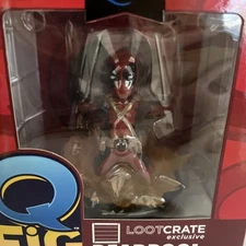 Deadpool Quantum Mechanix Q Fig Loot Crate Exclusive Figure 2015 BRAND NEW