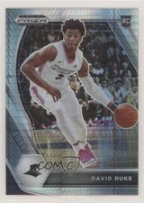 2021-22 Panini Prizm Draft Picks Hyper Prizm David Duke Jr #44 0f9i