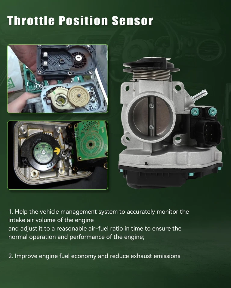 Carrocería del acelerador para Chevrolet Matiz 2015-2011 1,0 L 2011 Chevrolet Spark 1,2 L Foto 4 de 4