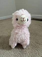 Pink Llama Junior - Warmies Cozy Plush Heatable Lavender Scented Stuffed Animal