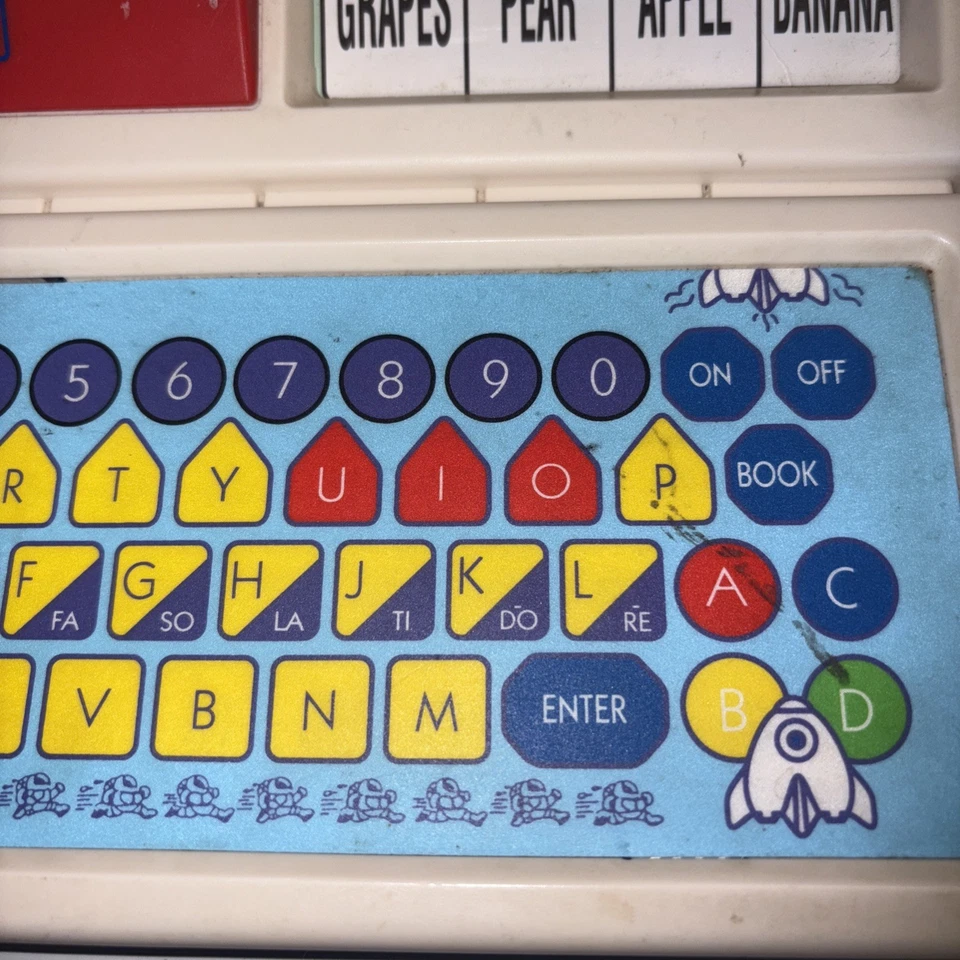 Vintage 1993 Vtech Smart Start Basic Educational Compute Learning Toy - Image 4 of 4