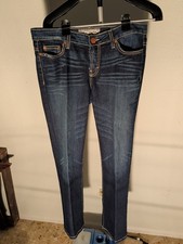 BKE Payton Jeans Women's Size 30 Dark Wash Low Rise straight Leg