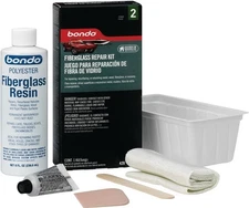 Bondo 420 Fiberglass Resin & Repair Kit, .5 Pint