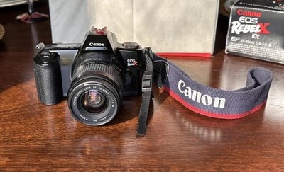 Canon EOS Rebel X 35mm SLR w/ 35-80mm Lens + Original Box + Strap - Tested