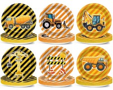 60PCS Construction Birthday Party 7 x 7 inches, As shown in the picture 