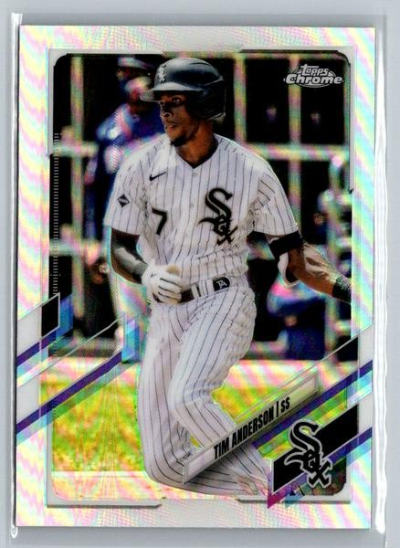 2021 Topps Chrome #36 Tim Anderson Refractor