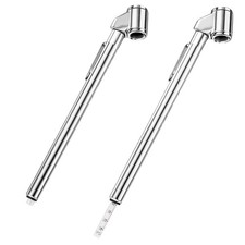 2Pcs Tire Pressure Gauge Dual Head Pencil Tire Gauge 10-120PSI Heavy Duty Dua...