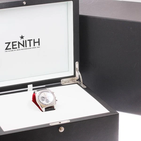 Zenith — Zenith El Primero A384 Revival 03.A384.400 37mm SS Automatic Watch #C2279