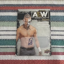 2021 AEW Darby Allin Auto Magazine Card  Upper Deck Wrestling First Edition