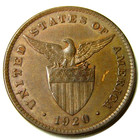 elf Philippines USA 1 Centavo 1920 (M) Manila Mint  221 — photo 1