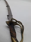 U.S. Civil War 1860 Calvary Sword, Marked US J.F. W/ Scabbard