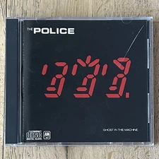 The Police - Ghost in the Machine CD Japan CSR 1st PRESS Smooth Case NO UPC NM!