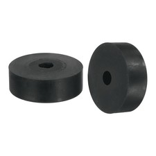2Pcs Thick Rubber Spacer, 2-3/8 Inch OD x 1/2 Inch ID x 13/16 Inch Thickness