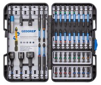 Gedore Torsion Bit Set 666-042 42-Piece Plastic 3100316