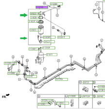 Kraftstofffiltereinheit Hyundai Santa Fe DM Original Hyundai 319702W950