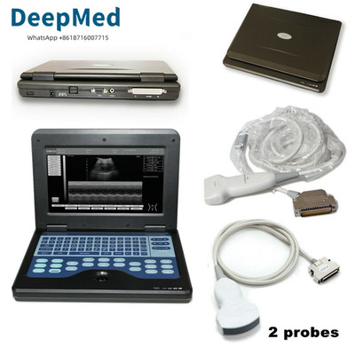 New Ultrasound Scanner Laptop Machine Diagnostic System Convex+Linear 2 Probes