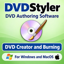 DVDStyler - DVD Creator  Authoring Software 2026  CD DVD Burner Burning CD-ROM