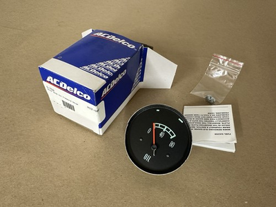 #ad #ad 1965 1966 1967 Chevrolet Corvette Oil Pressure Gauge 80 PSI AC Delco Green Face $74.95