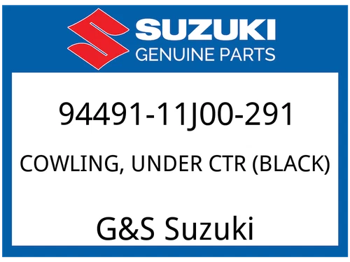 COWLING,UNDER CTR (BLACK)
