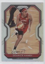 2021 Panini Prizm WNBA Silver Prizm Dearica Hamby #43 00zd