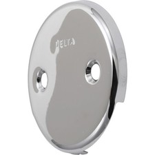 Delta Faucet RP7424-NN Bath Waste Overflow Plate Pearl Nickel Compatible RP293SS