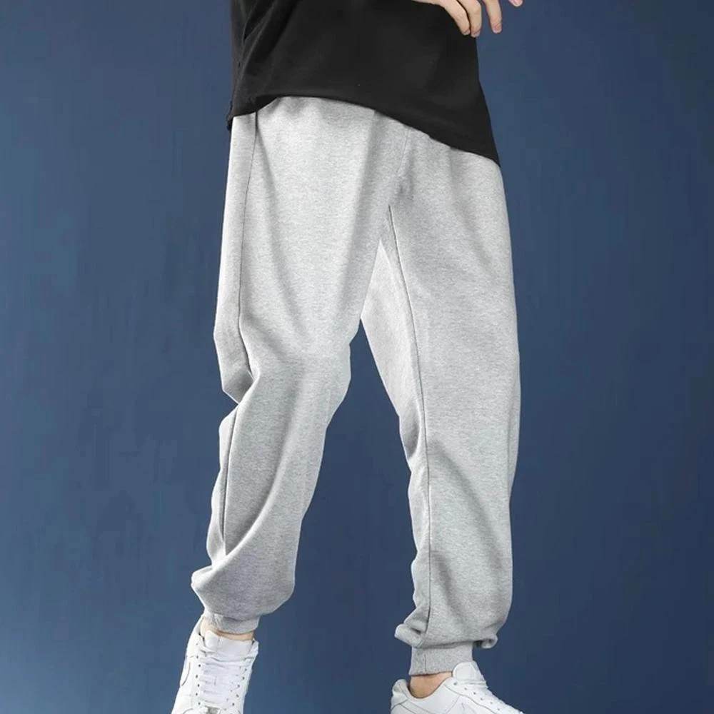 Mens Jogging Fleece Joggers Tracksuit Bottoms Trousers Gym Workout Sweat Pants