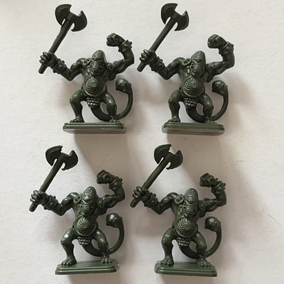 HEROQUEST MINIATUREN FIMIR x 4 GAMES WORKSHOP D&D - UNBEMALT - SEHR GUTER ZUSTAND