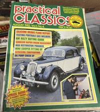 Practical Classics Magazine August 1982  vol 3 no 4 RM Riley, Cooper S, MGB