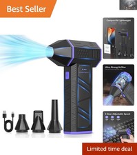 Compact 3-Speed Air Duster - Handheld Blower for Electronics Home Cleaning