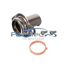 1x Stutzen, Ansaugkrümmer PartsTec PTA510-2018 passend für AUDI SEAT SKODA VW