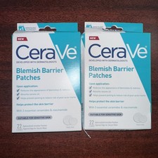 2-Cerave Hydrocolloid Blemish Patches, Oil Absorbing Spot Control with Ceramides