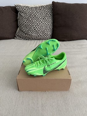 Nike Zoom Mercurial Vapor 15 FJ7200-300 Green Strike FG/MG Soccer Cleats Sz 6.5