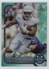 2021-22 Bowman U Chrome Prospects Aqua Refractor /299 Bijan Robinson #31