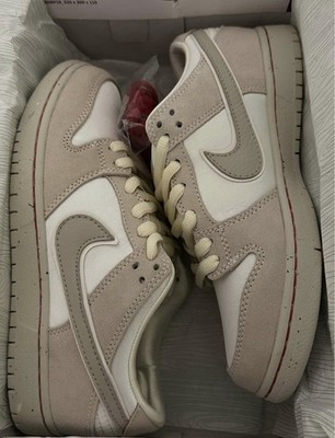 Nike SB Dunk Low Premium ''City of Love'' Light Bone Suede Sneakers FZ5654-100