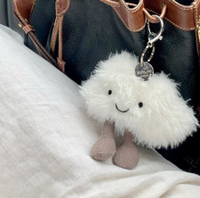 Amuseables Cloud Bag Charm Plush Keychain Cute Backpack Accessory Jellycat NWT