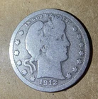 1912 P Barber Quarter NNN106