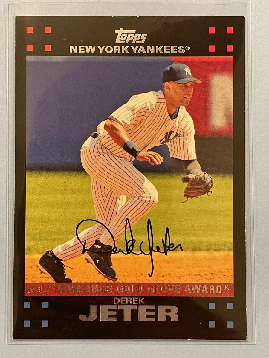 2007 Topps - Gold Glove Derek Jeter #301 | eBay