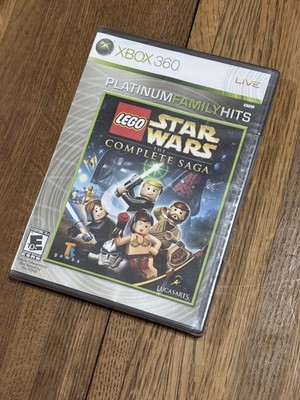 New - LEGO Star Wars: The Complete Saga (Microsoft Xbox 360, 2007) - Sealed 