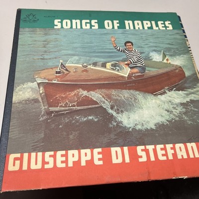 songs of naples album one giuseppe di stefano lp angel 35469 vinyl excellent