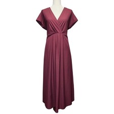 Halara Wrap Maxi Dress Lightweight Quick Dry Athleisure Women XL Breezeful Style