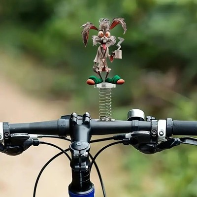 Big Mouth Monkey Car Ornament Acrylic Spring Bobble Dashboard Decor