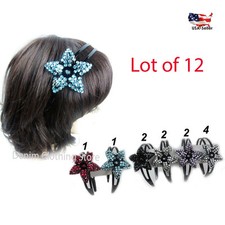 12pcs Women Girl Rhinestone Headband Hair Band Wrap Hoop Hairpin Accessory Lots