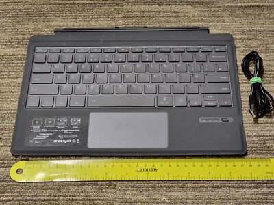 MICROSOFT SURFACE PRO 5 6 7 EARTO BLUETOOTH KEYBOARD COVER Backlit USB C QWERTZ
