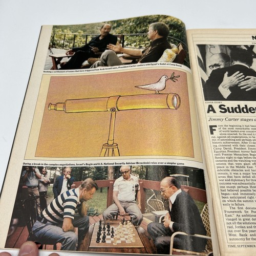 Time Magazine September 25, 1978 After The Summit - Picture 4 of 4
