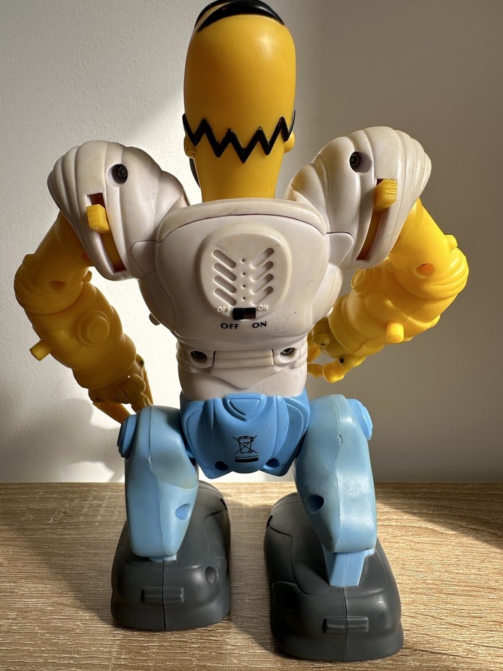 WowWee Mini Homersapien The Simpsons Homer Simpson Robot NOT Remote ...