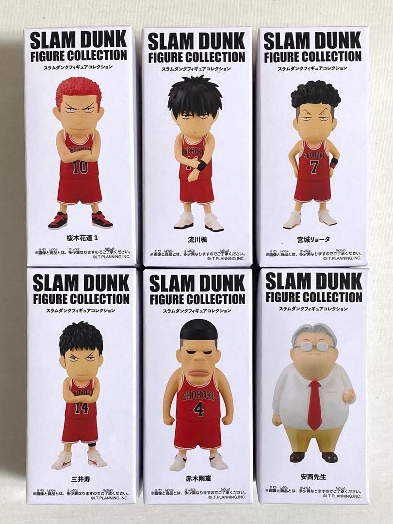 『SLAM DUNK』SHOHOKU STARTING MEMBER SET Limited edition Shohoku starting lineup slam dunk figures