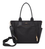 L.Credi Penelope Shopper Shopper Schultertasche Tasche Black Schwarz Neu