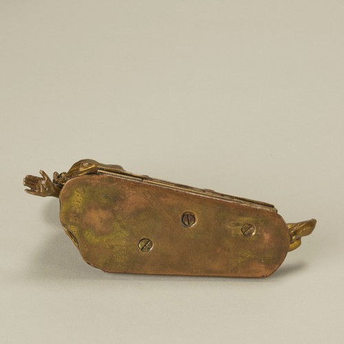 Bronzo dipinto a freddo inizio XX secolo "Reclining Lady" dei fratelli Jennings - Foto 21 di 22