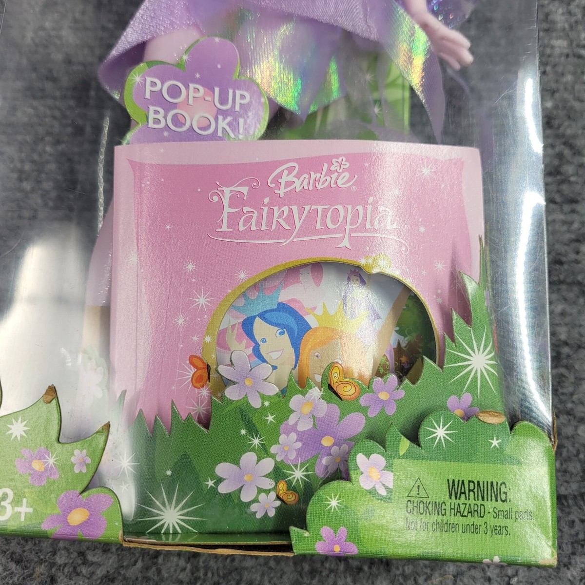 2003 Vintage Barbie Fairytopia Lavender Sparkle Fairy Barbie Doll